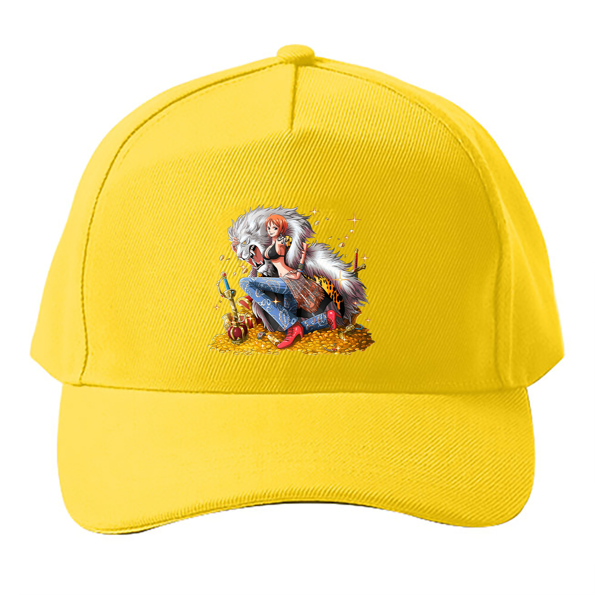 （画像用） ワンピース ナミ ONE PIECE Nami ベースボールキャップ 綿100％ 男女兼用 帽子 スポーツ
